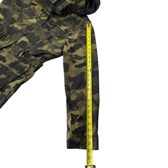 The North Face HyVent Melina Rain Hooded Jacket L Camouflage Waterproof Outdoor - Picture 12 of 15